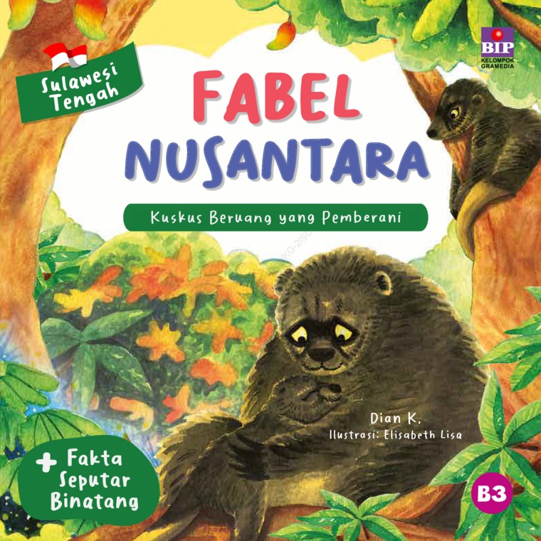 Kuskus Beruang yang Pemberani (Fabel Nusantara)
